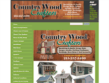 Tablet Screenshot of countrywoodcrafters.com